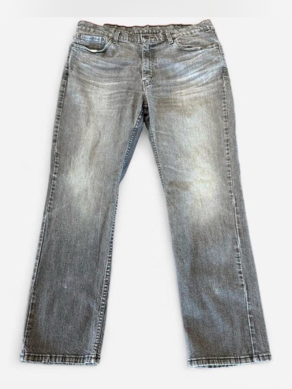 Levi's 514 Men's 38x32 Faded-Wash Straight Jeans